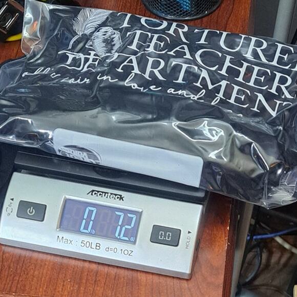 New Tortured Teachers Department Swiftie Fan T-Shirt Black Size Medium - Picture 7 of 7